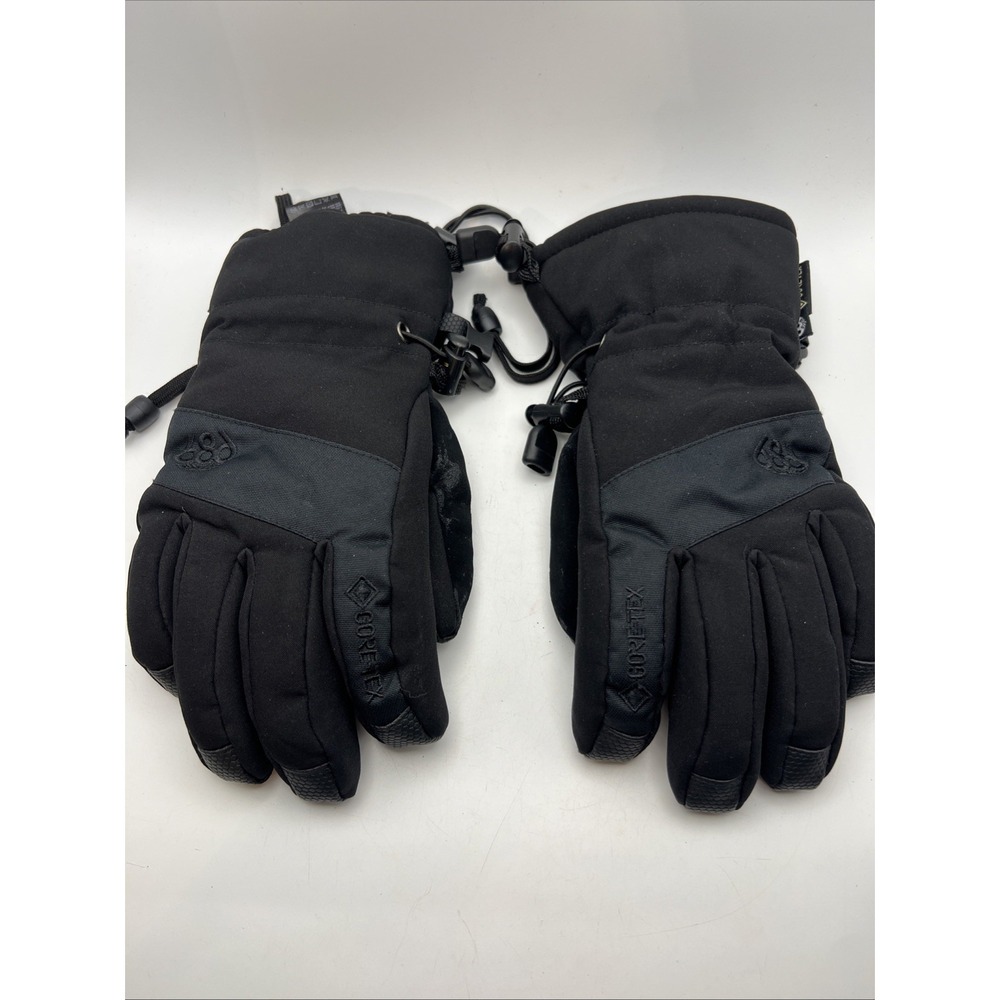 686 Youth GORE-TEX Linear Gloves Black Size Large L Ski Snowboard
